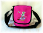 Mobile Preview: Fuxis Kindergartentasche Eulenpaar pink