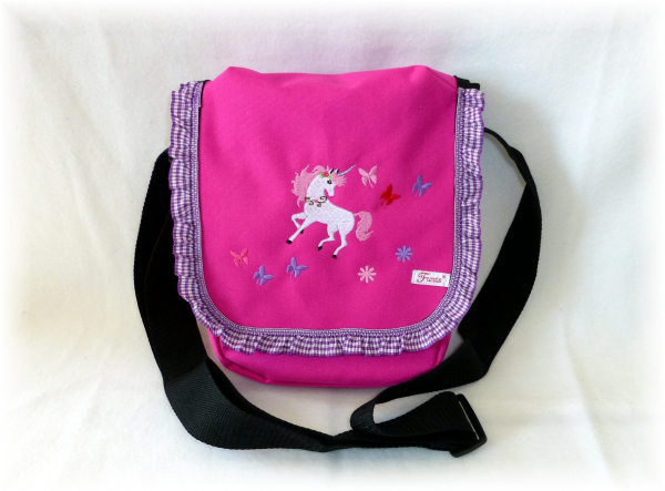 Fuxis Kindergartentasche Einhorn pink